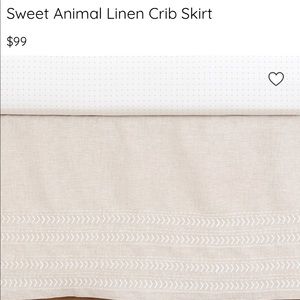 Pottery Barn Crib Skirt